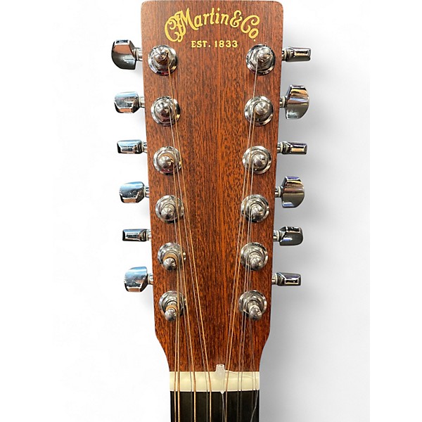 Used Martin Used Martin x series 12 Natural 12 String Acoustic Electric Guitar