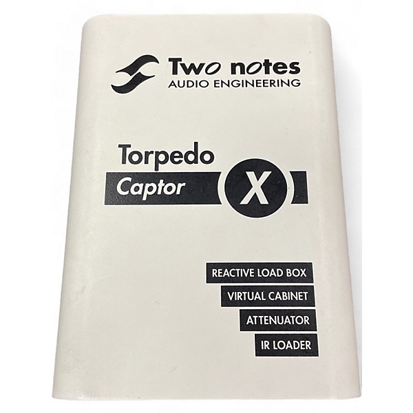 Used Two Notes AUDIO ENGINEERING TORPEDO CAPTOR X 16 Power Attenuator