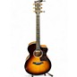 Used Taylor 214CE Deluxe Tobacco Sunburst Acoustic Electric Guitar thumbnail