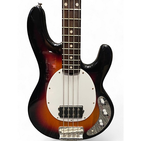 Used Sterling by Music Man RAY24 CA 2 Tone Sunburst Electric Bass Guitar