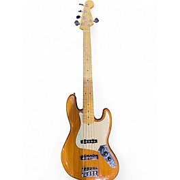 Used Fender american PROFESSIONAL II JAZZ BASS ROASTED PINE Electric Bass Guitar