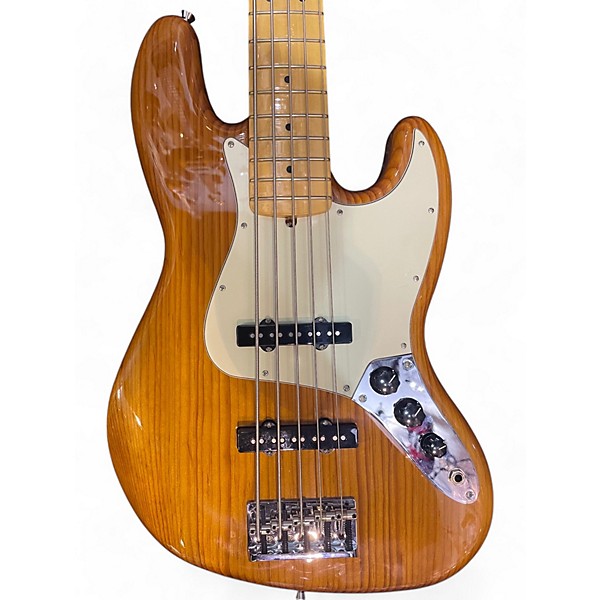 Used Fender american PROFESSIONAL II JAZZ BASS ROASTED PINE Electric Bass Guitar