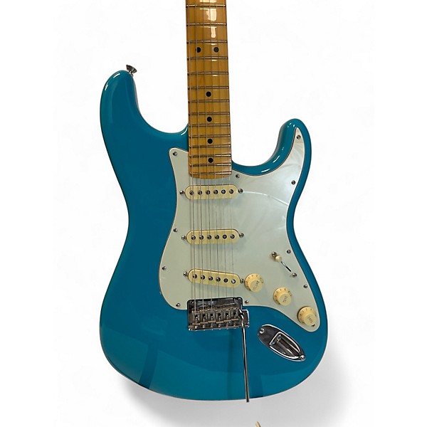 Used Fender American Professional II Stratocaster Teal Solid Body Electric Guitar