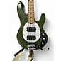 Used Sterling by Music Man Used Sterling by Music Man Sub 4 HH Green Electric Bass Guitar