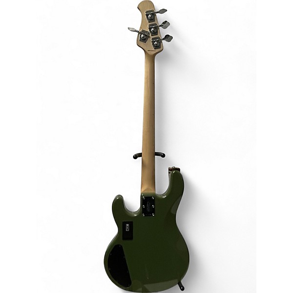 Used Sterling by Music Man Used Sterling by Music Man Sub 4 HH Green Electric Bass Guitar