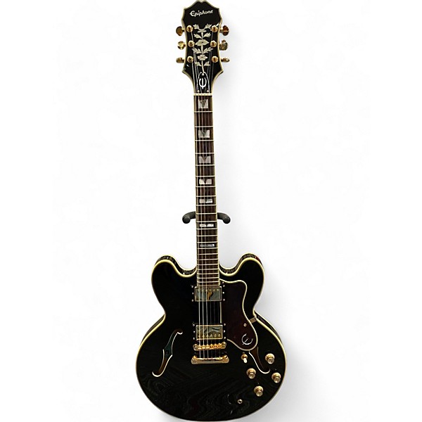 Used Epiphone Sheraton II Ebony Hollow Body Electric Guitar,Specials : American Fashion Style Bags On Sale Used Epiphone Sheraton II Ebony Hollow Body Electric Guitar,Specials : American Fashion Style Bags On Sale