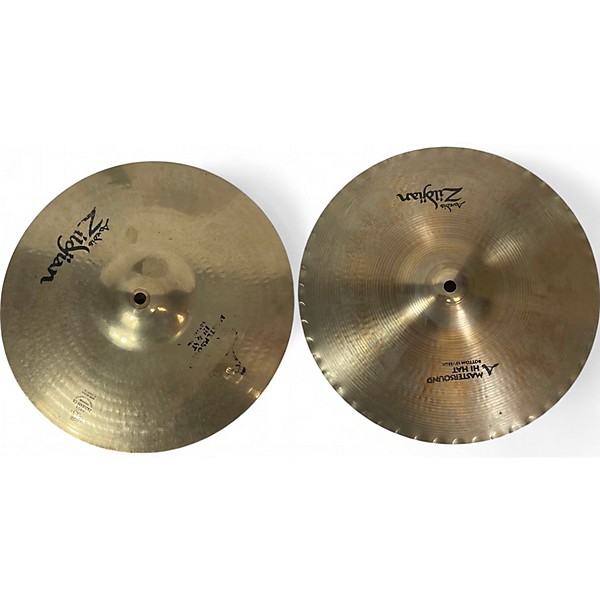 Used Zildjian 13in Mastersound Hi Hat Pair Cymbal