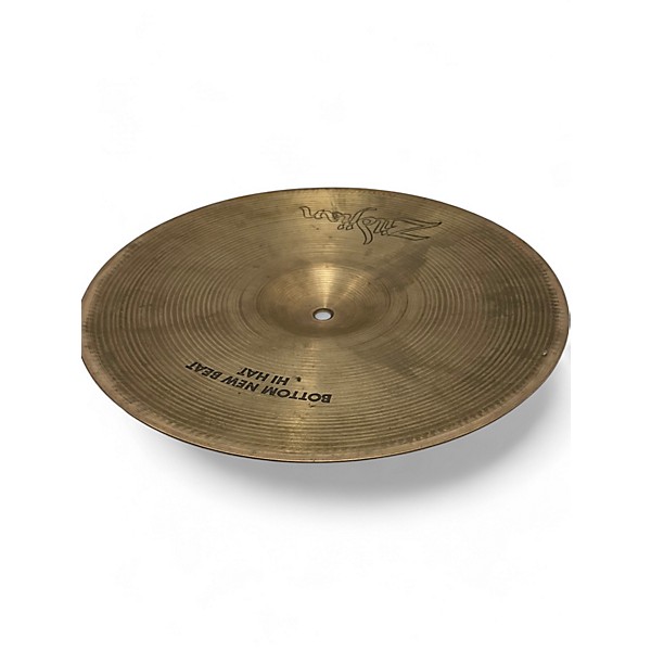 Used Zildjian Used Zildjian New Beat Hi Hat Bottom Cymbal