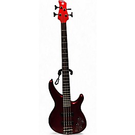 Used Yamaha Used Yamaha TRBX340 Candy Apple Red Electric Bass Guitar