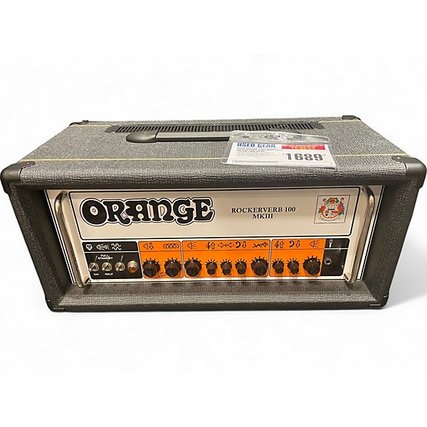 Used Orange Amplifiers Rockerverb 100H MKIII Tube Guitar Amp Head