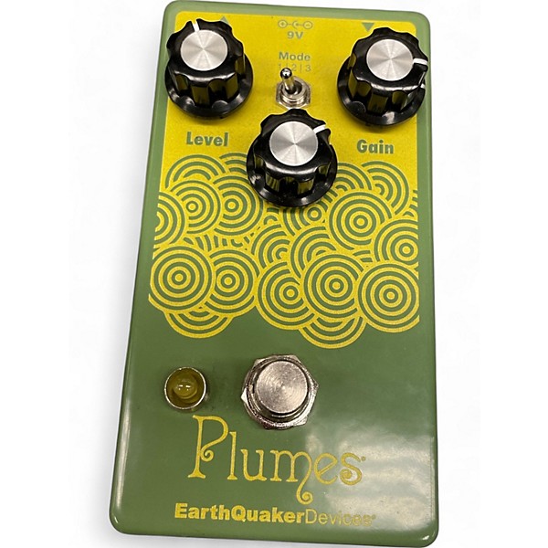 Used EarthQuaker Devices Plumes Small Signal Shredder Overdrive Effect Pedal