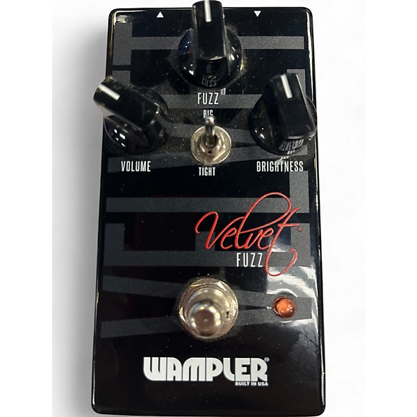 Used Wampler Velvet Fuzz Effect Pedal