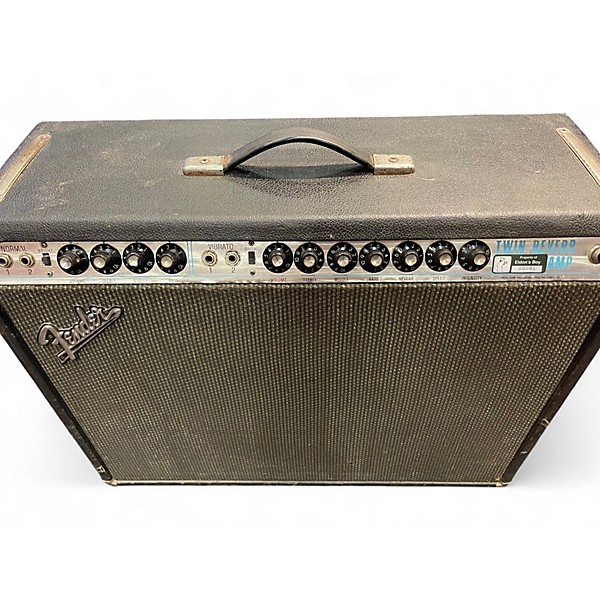 Vintage Fender Vintage 1970s Fender Twin Reverb 2x12 Tube Guitar Combo Amp