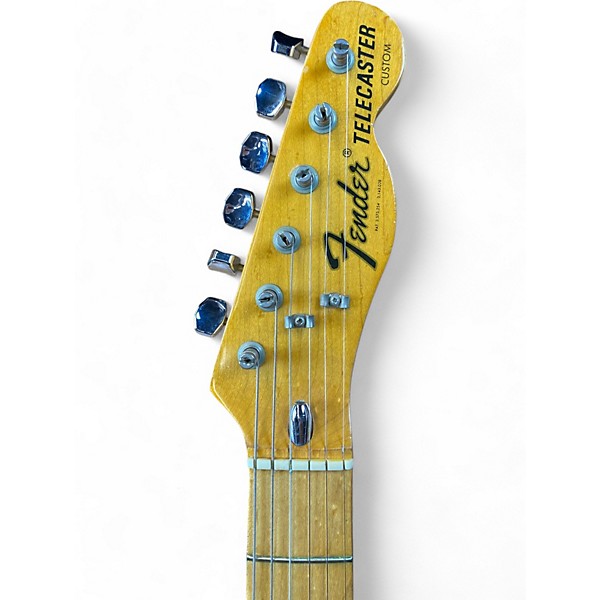Used Fender VINTAGE 1970S TELE CUSTOM Blonde Solid Body Electric Guitar