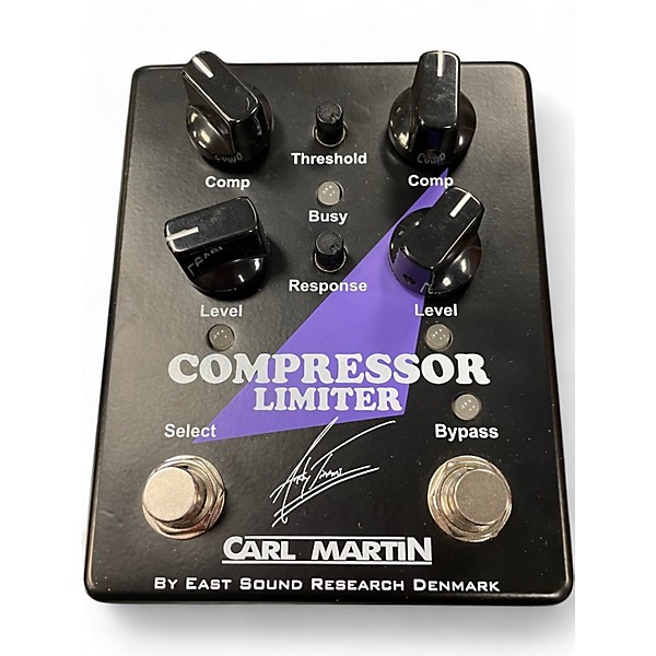 Used Carl Martin ANDY TIMMONS COMPRESSOR LIMITER Effect Pedal