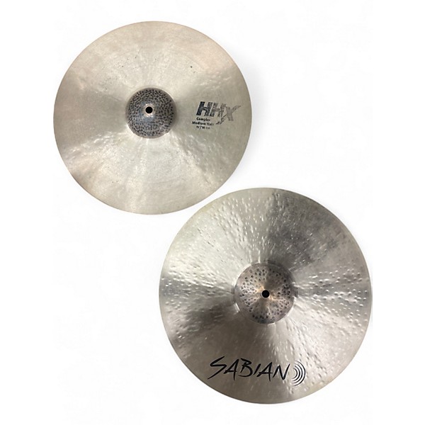 Used SABIAN Used SABIAN HHX COMPLEX MEDIUM HI HATS Cymbal