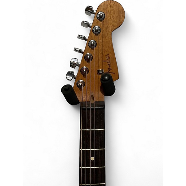 Used Fender Acoustasonic Jazzmaster sunburst Acoustic Electric Guitar