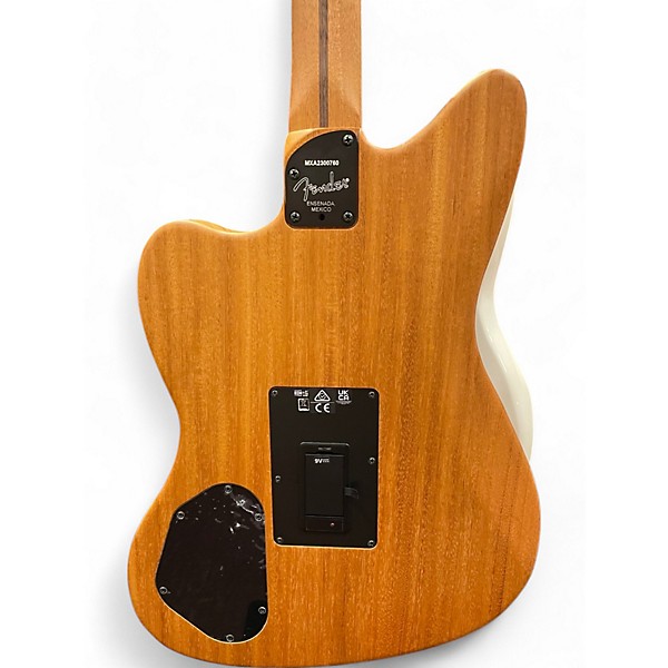 Used Fender Acoustasonic Jazzmaster sunburst Acoustic Electric Guitar