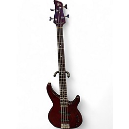 Used Yamaha Used Yamaha TRBX17EW Wine Red Electric Bass Guitar