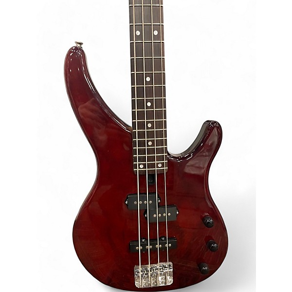 Used Yamaha Used Yamaha TRBX17EW Wine Red Electric Bass Guitar