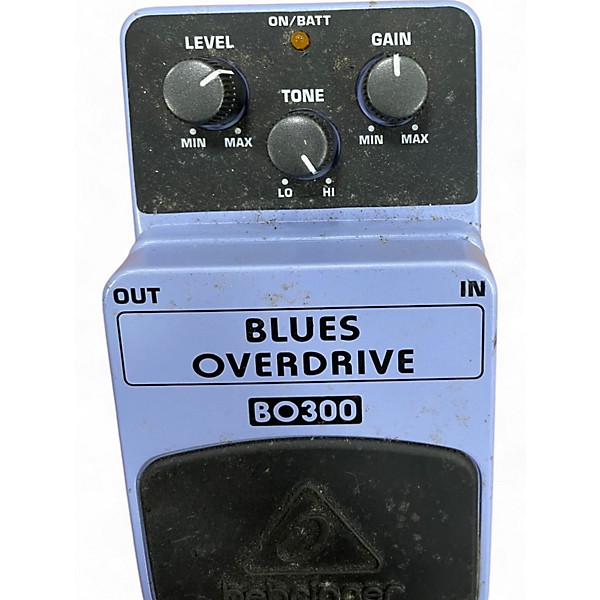 Used Behringer Used Behringer BO300 Blues Overdrive Effect Pedal