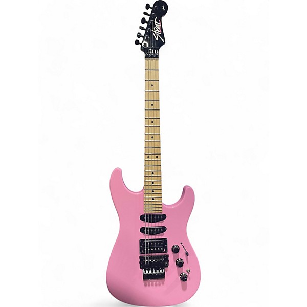 Used Fender Used Fender Limited Edition HM Stratocaster Flash Pink Solid Body Electric Guitar