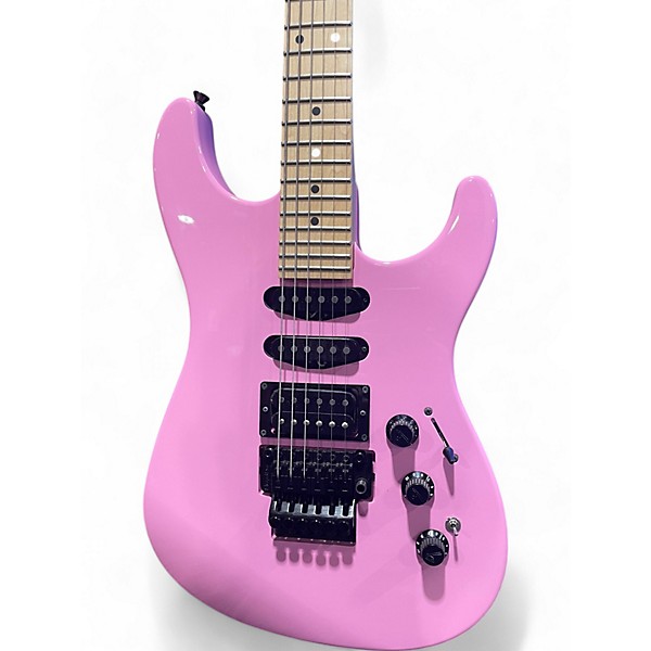 Used Fender Used Fender Limited Edition HM Stratocaster Flash Pink Solid Body Electric Guitar