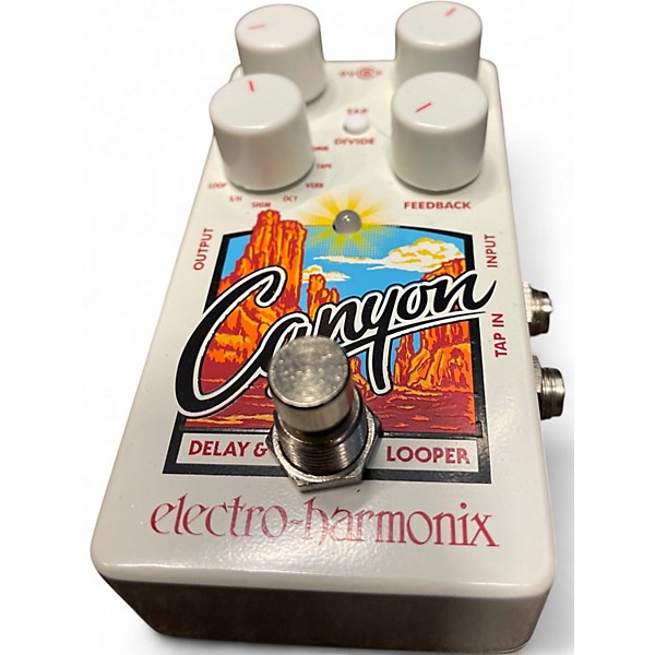 Used Electro-Harmonix Canyon Delay and Looper Effect Pedal