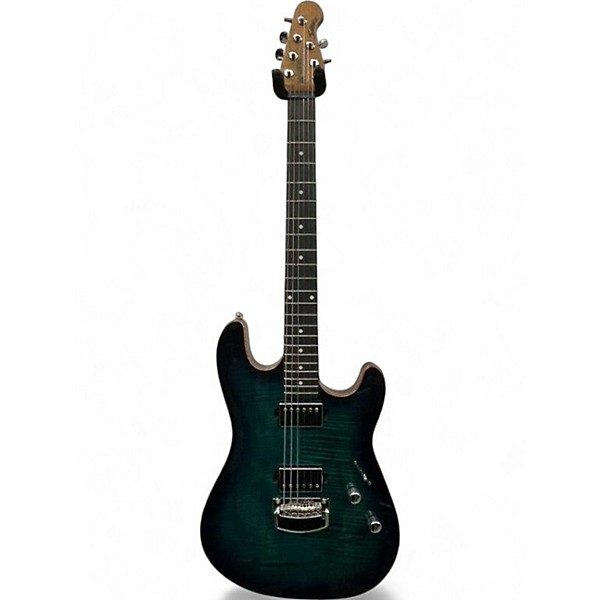 Used Ernie Ball Music Man BFR Sabre Limited-Edition Blue Dream Solid Body Electric Guitar