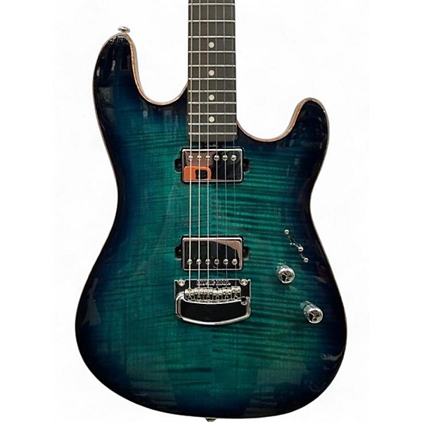 Used Ernie Ball Music Man BFR Sabre Limited-Edition Blue Dream Solid Body Electric Guitar