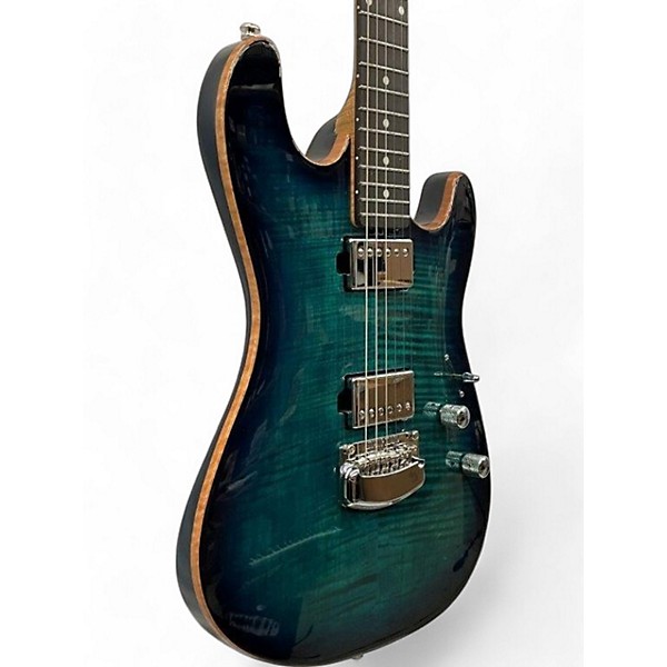 Used Ernie Ball Music Man BFR Sabre Limited-Edition Blue Dream Solid Body Electric Guitar