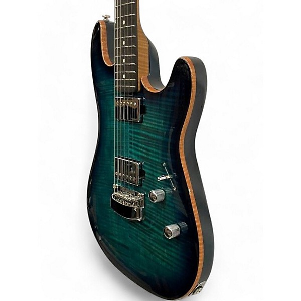 Used Ernie Ball Music Man BFR Sabre Limited-Edition Blue Dream Solid Body Electric Guitar