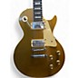 Vintage Gibson Vintage 1971 Gibson Les Paul Deluxe Gold Top Solid Body Electric Guitar