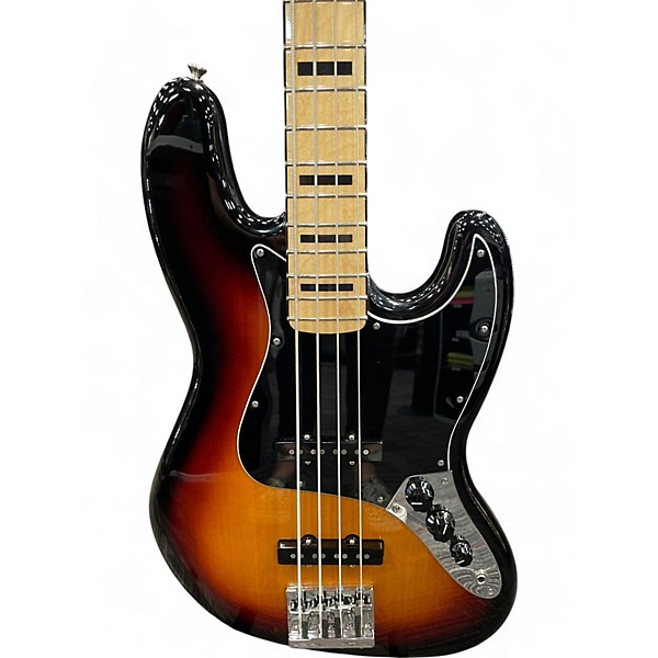 Used Fender Used Fender Geddy Lee Signature Jazz Bass 2 Color Sunburst Electric Bass Guitar