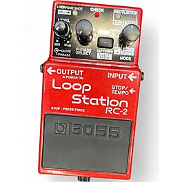 Used BOSS RC2 Loop Station Pedal