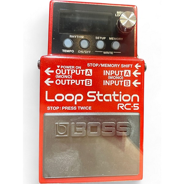 Used BOSS RC2 Loop Station Pedal