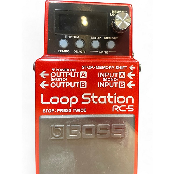 Used BOSS RC2 Loop Station Pedal