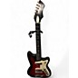 Vintage Silvertone 1479 Bobcat Red Burst Solid Body Electric Guitar thumbnail