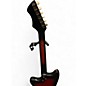 Vintage Silvertone 1479 Bobcat Red Burst Solid Body Electric Guitar