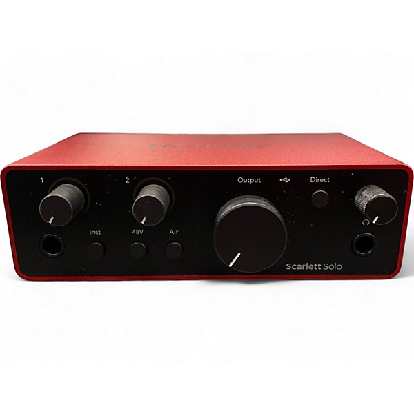 Used Focusrite Used Focusrite Scarlett Solo Studio Gen 4