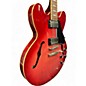 Used Epiphone Used Epiphone ES335 Trans Red Hollow Body Electric Guitar