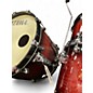 Used 2018 TAMA 3 Piece Starclassic RED MAHOGANY Drum Kit