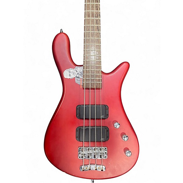 Used RockBass by Warwick STREAMER STANDARD Red Electric Bass Guitar