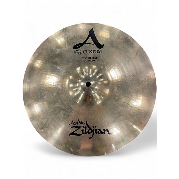 Used Zildjian Used Zildjian 14in Avedis A CUSTOM Hi Hat Pair Cymbal