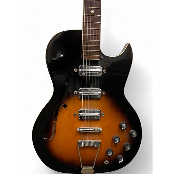 Used Kay Speed Demon Tobacco Burst Hollow Body Electric Guitar