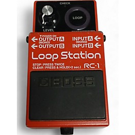 Used BOSS RC1 Loop Station Pedal