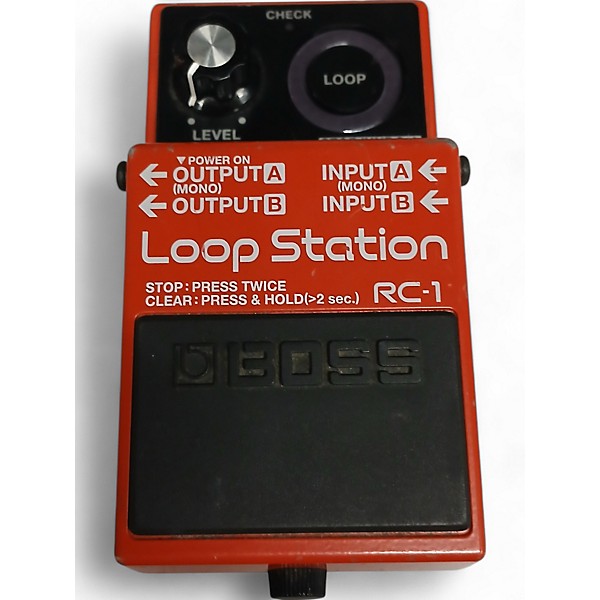 Used BOSS RC1 Loop Station Pedal