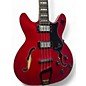 Used Hagstrom Viking Bass Trans Cherry Electric Bass Guitar thumbnail