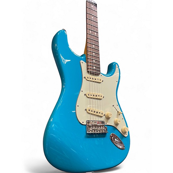 Used Fender American Professional II Stratocaster miami blue Solid Body Electric Guitar