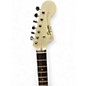 Used Squier Used Squier SCANDAL MAMI JAZZMASTER WHITE Solid Body Electric Guitar